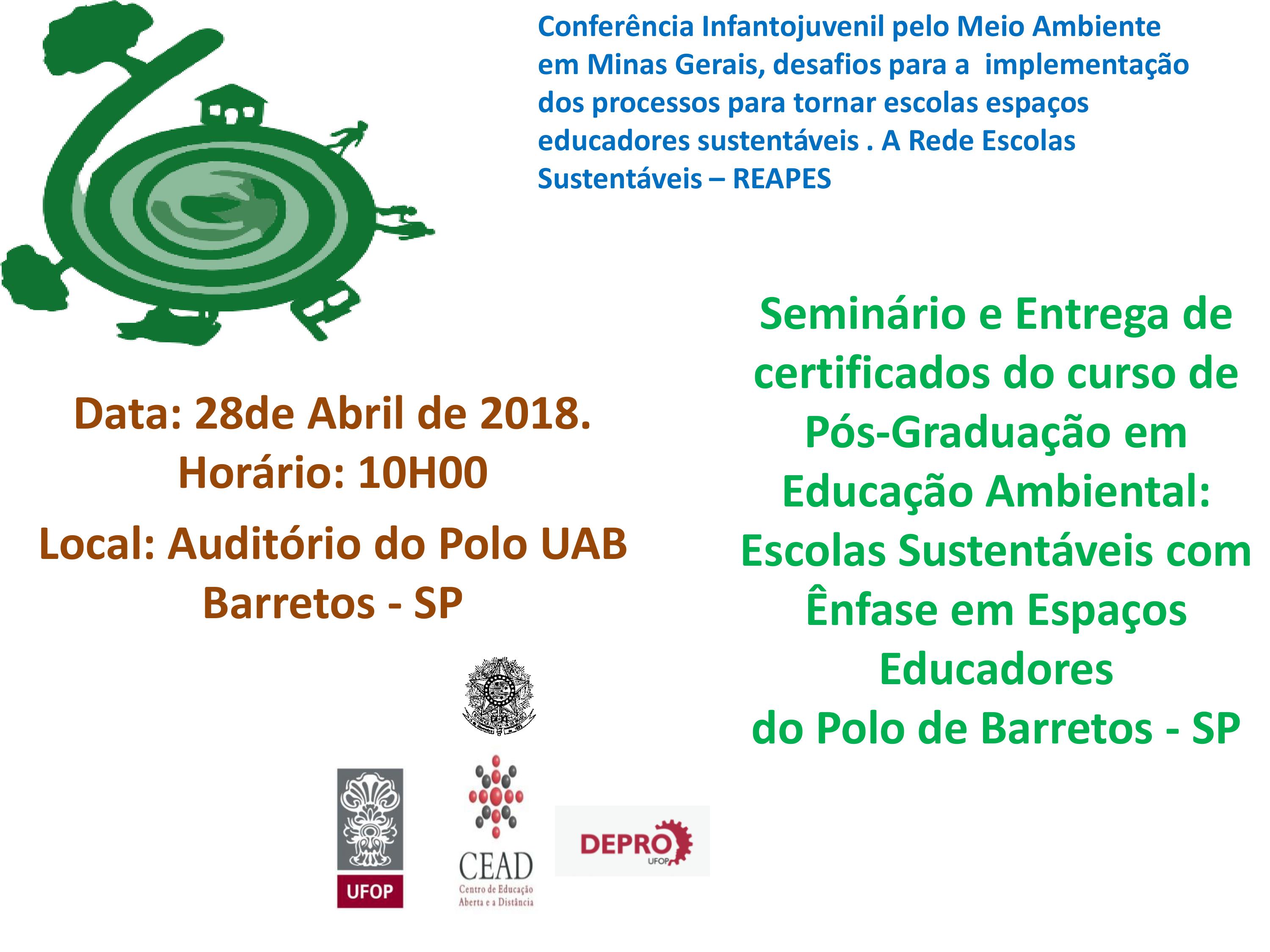 25 04 2018 seminario entrega diploma Barretos-SP