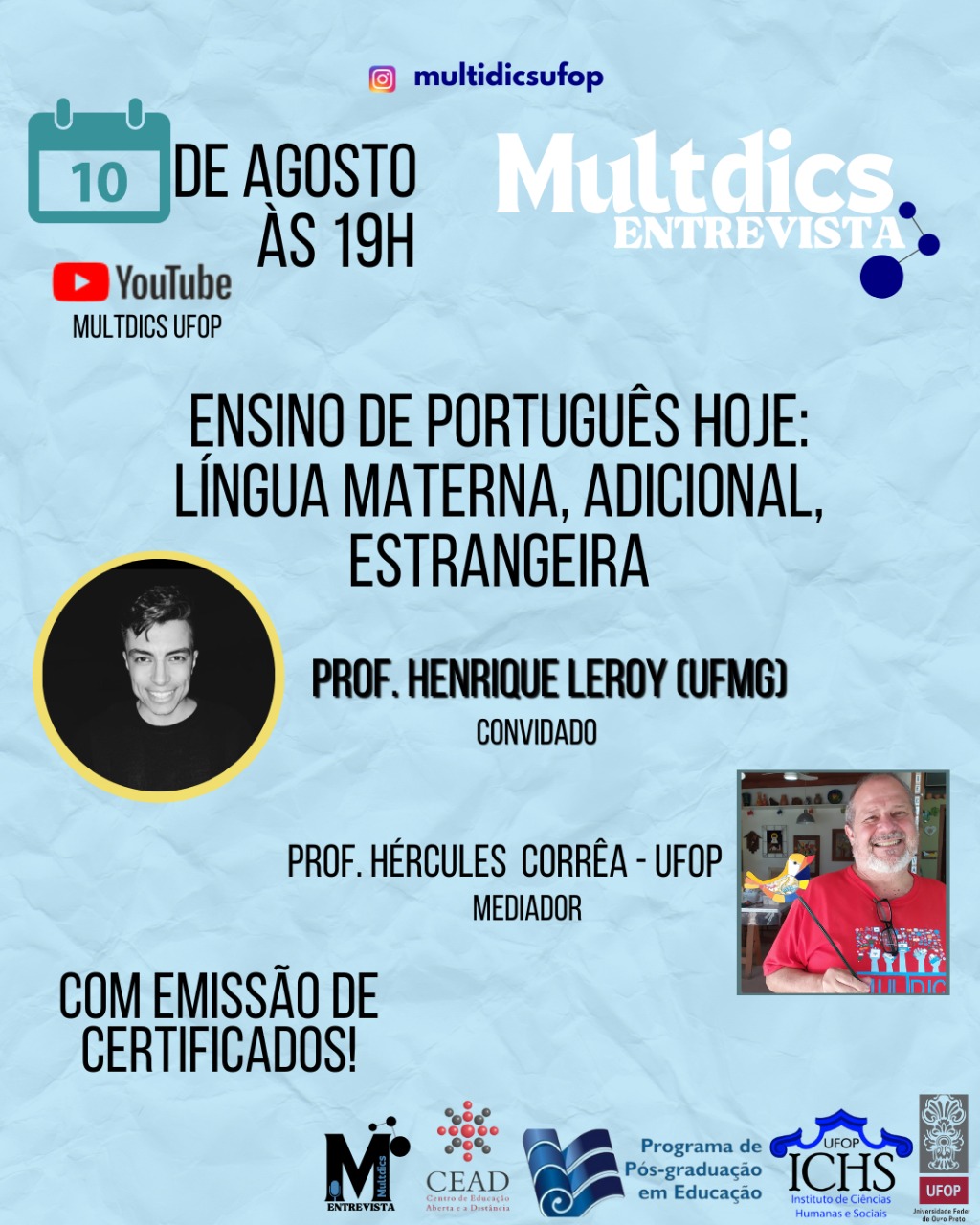 08-08-2022 Multdics Entrevista Agosto 2022 Henrique Leroy