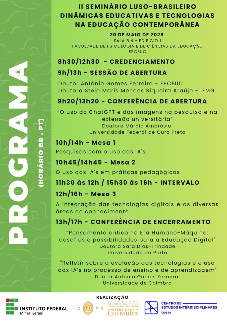 Banner II Seminário Luso-Brasileiro